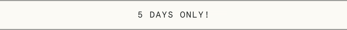 5 DAYS ONLY! SUBSCRIBE TO 2+ PRODUCTS & SAVE 15% ON 3 DELIVERIES