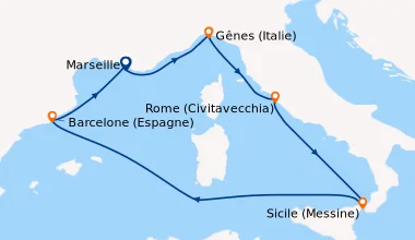 Carte itinéraire