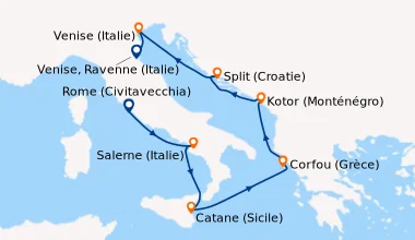 Carte itinéraire