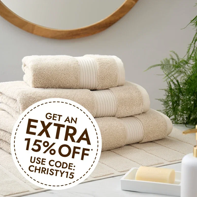 Extra 15% off Christy | Code: CHRISTY15
