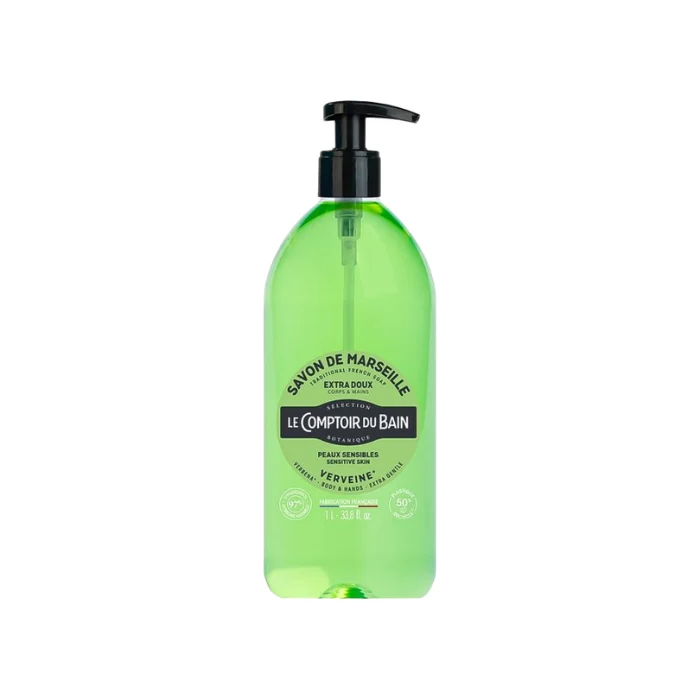 Image of Le Comptoir du Bain Vloeibare Marseille Zeep IJzerkruid - 1l