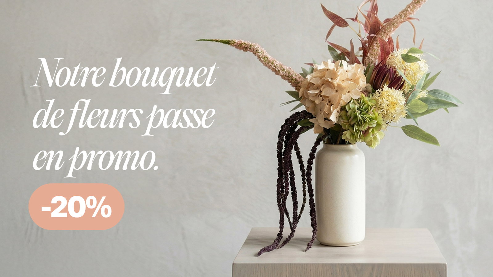 Bouquet à -20%
