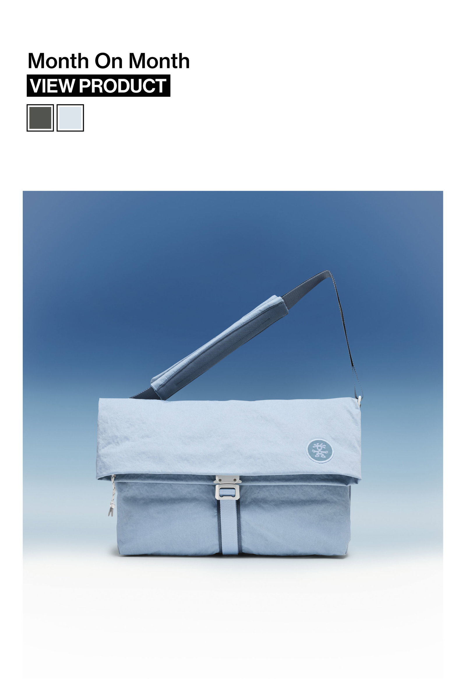 Month on Month dusty blue