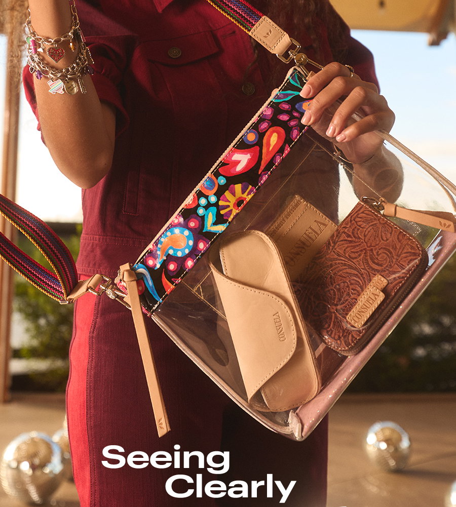 Clear Sophie Downtown Crossbody