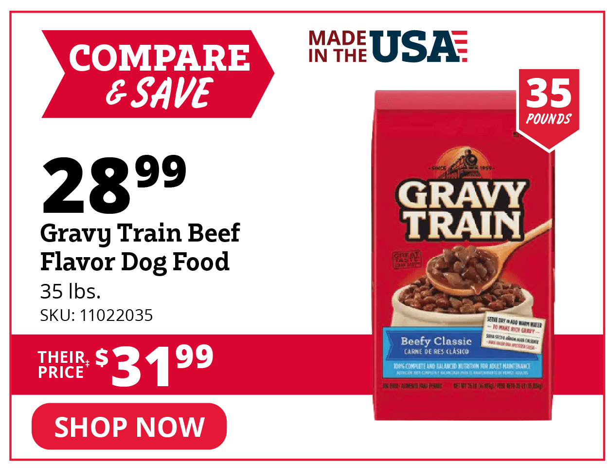 gravy train dog food