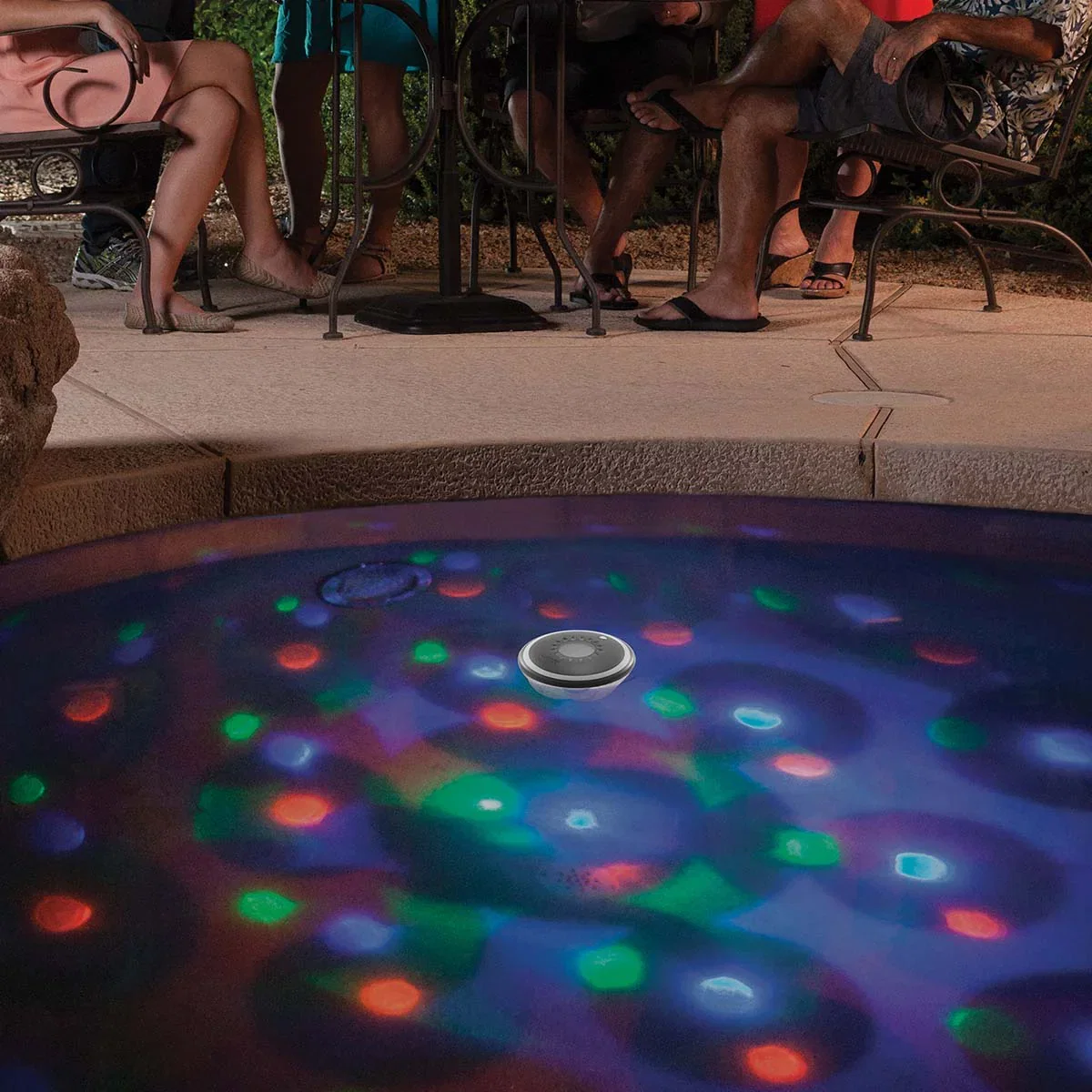 Image of Solar Powered Underwater Light Show