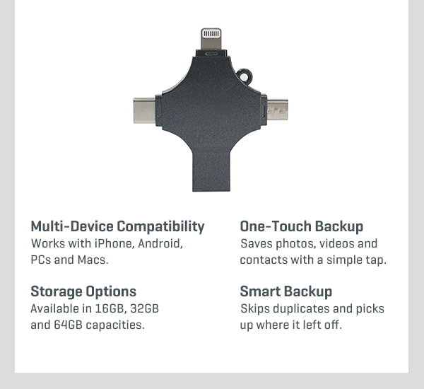 Almost Gone: Our Portable Smartphone Photo Vault. Grab yours now and get 20% off.