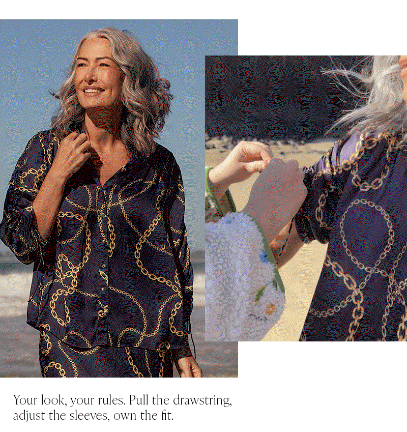 Shop Romi High Neck Shirt