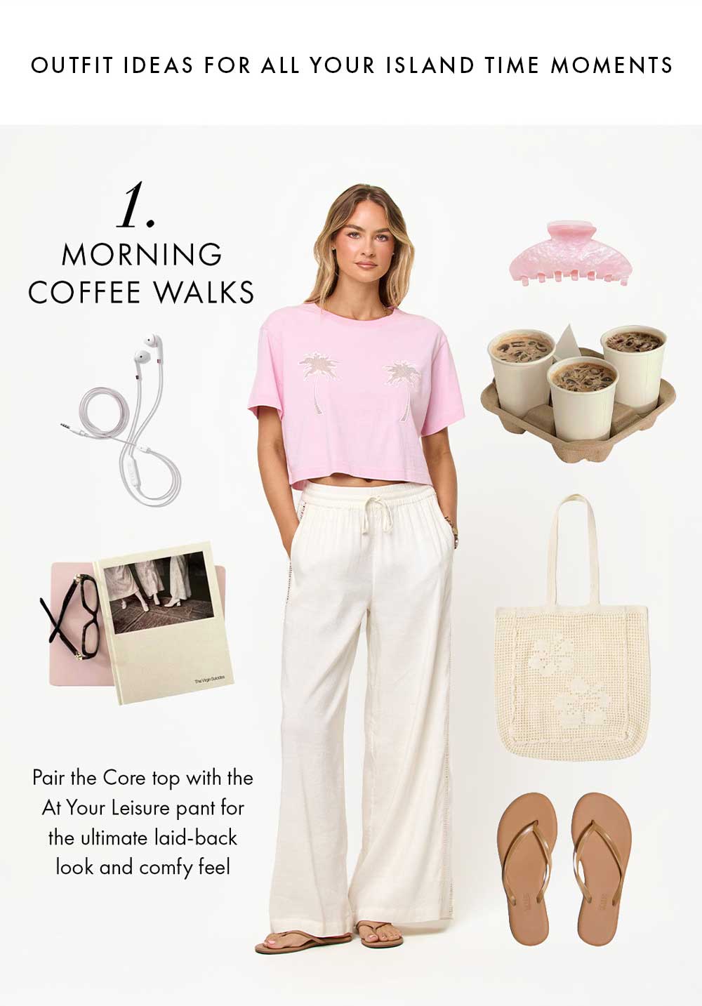 Morning Coffee Walk Outfits - Shop Now