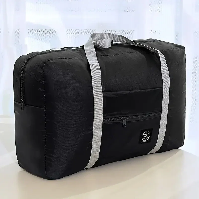 Image of Large Foldable Travel Duffel Bag – Nylon, Gym & Weekend