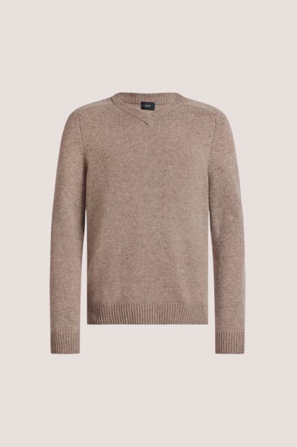 Solo Wool V Neck Knit