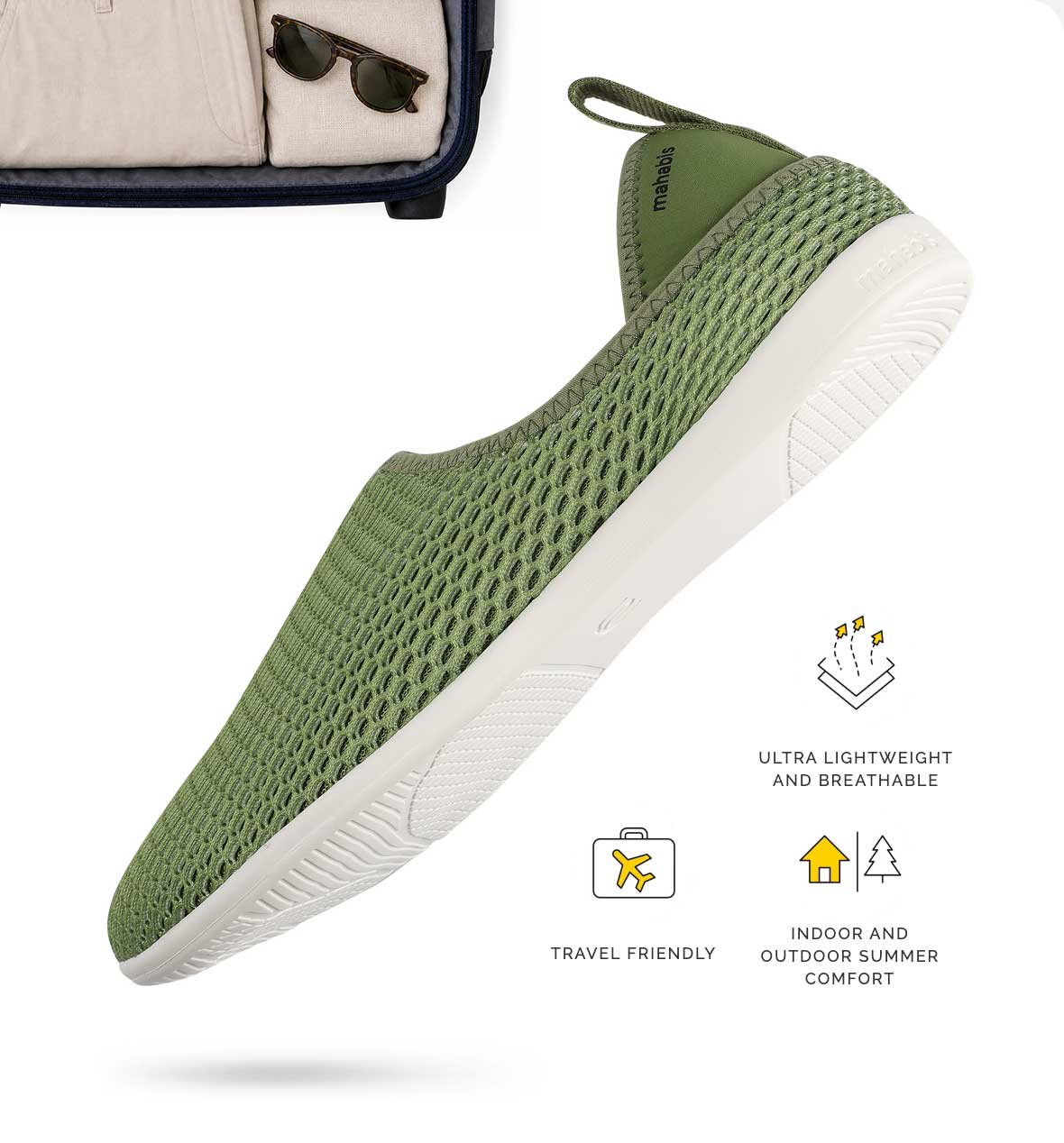 Lightweight, breathable and made to be worn every day.