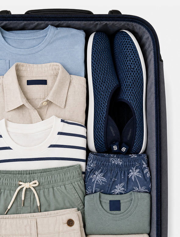 Packs flat, weighs nothing.