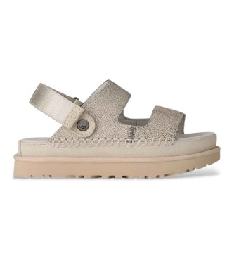 Sandalias Goldenstar Crackle Glide taupe