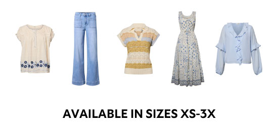 Available in Sizes XS-3X