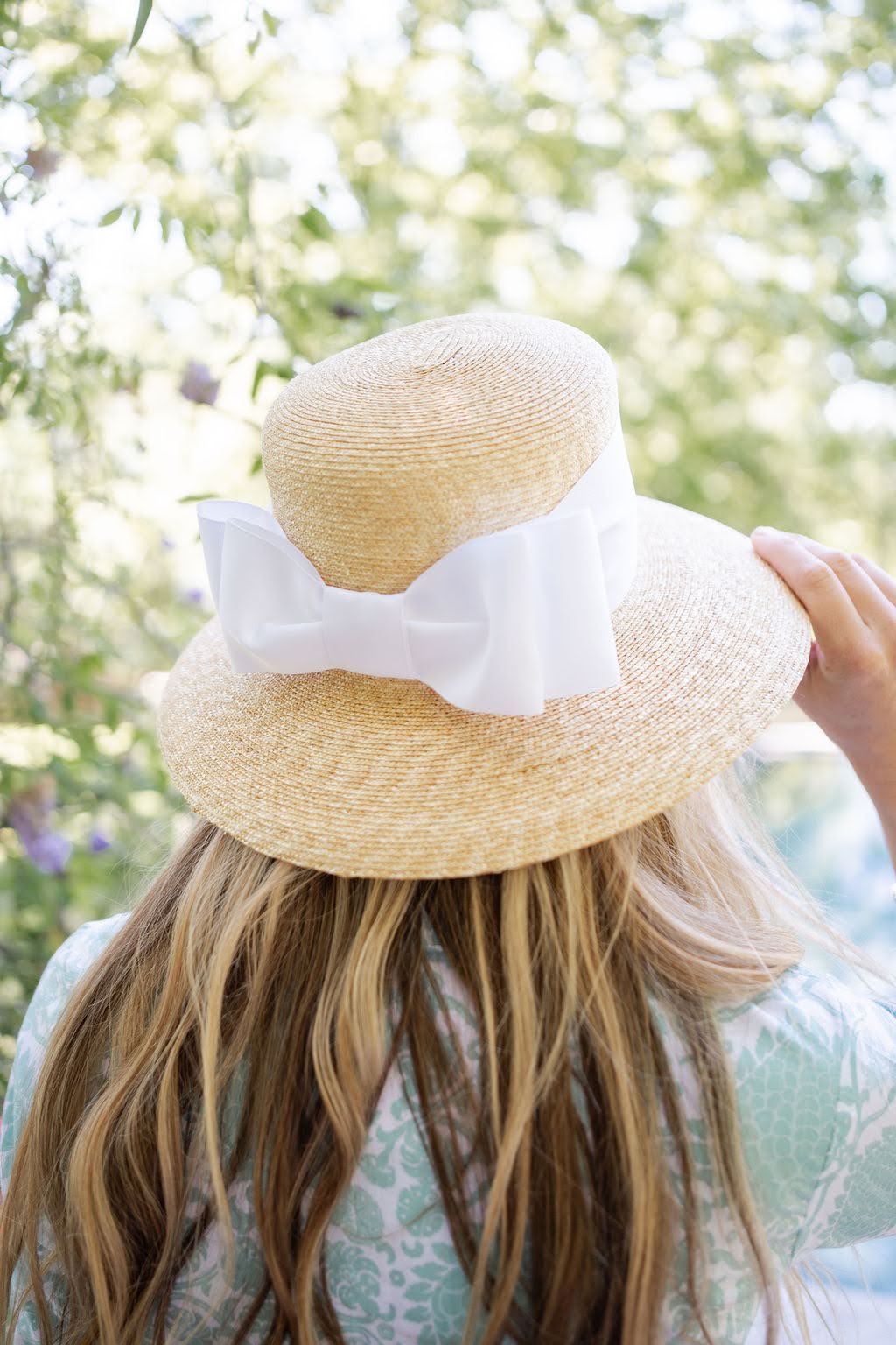 Image of Small Lauren Hat - Flat Bow