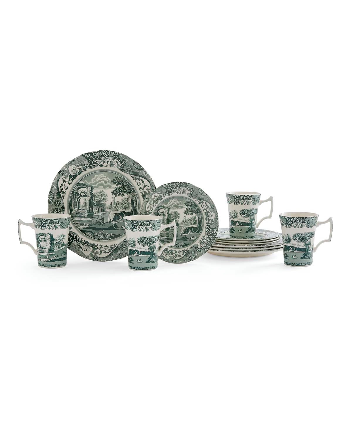 Heritage Green Italian 12 Piece Set