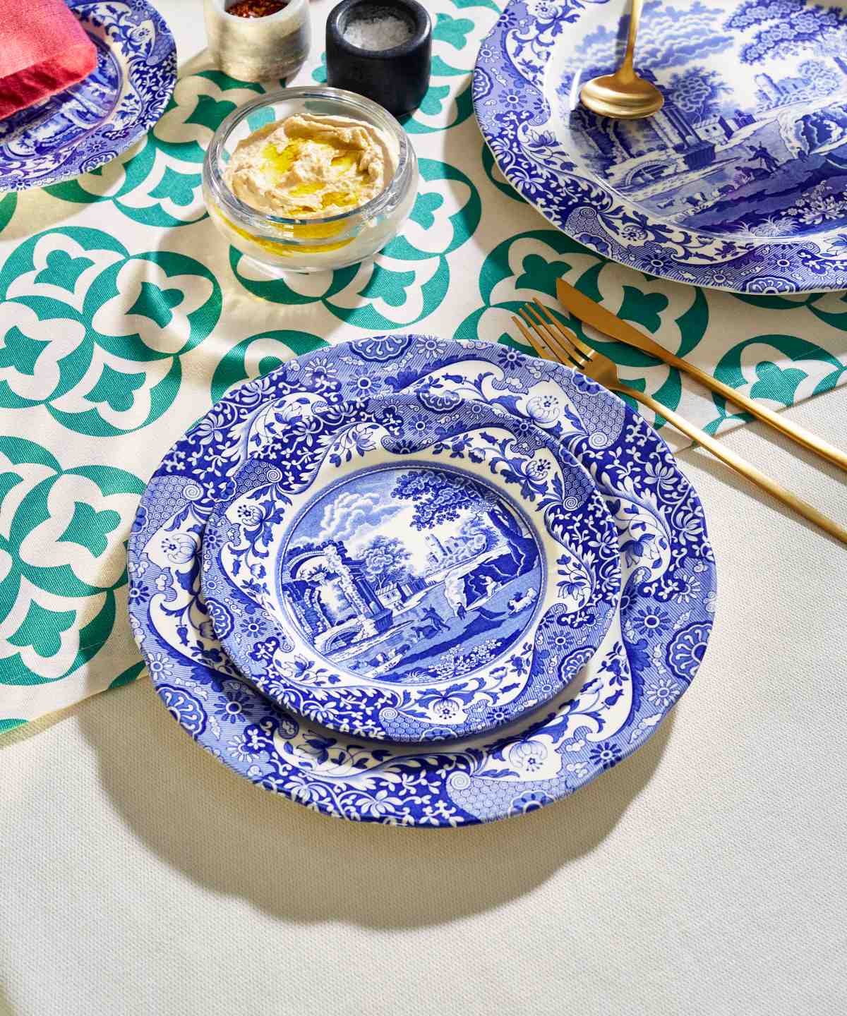 Blue Italian. Let blue and white take centre stage. Shop Now.