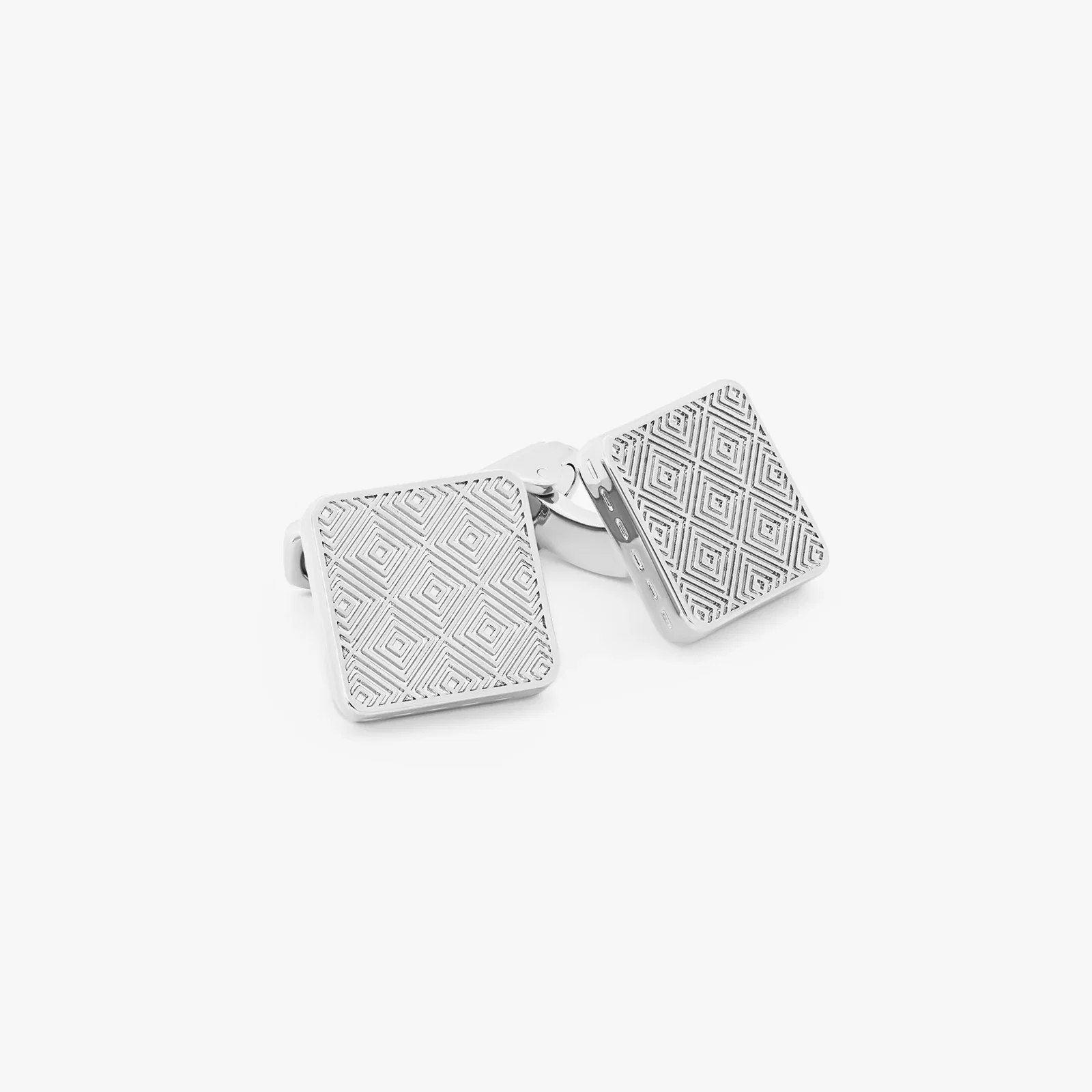 Image of Thompson Silver Palladium Plated Metalico Energy Cufflinks