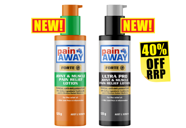 Pain Away range 40% off RRP at Chemist Warehouse sale ends 22 July 2026