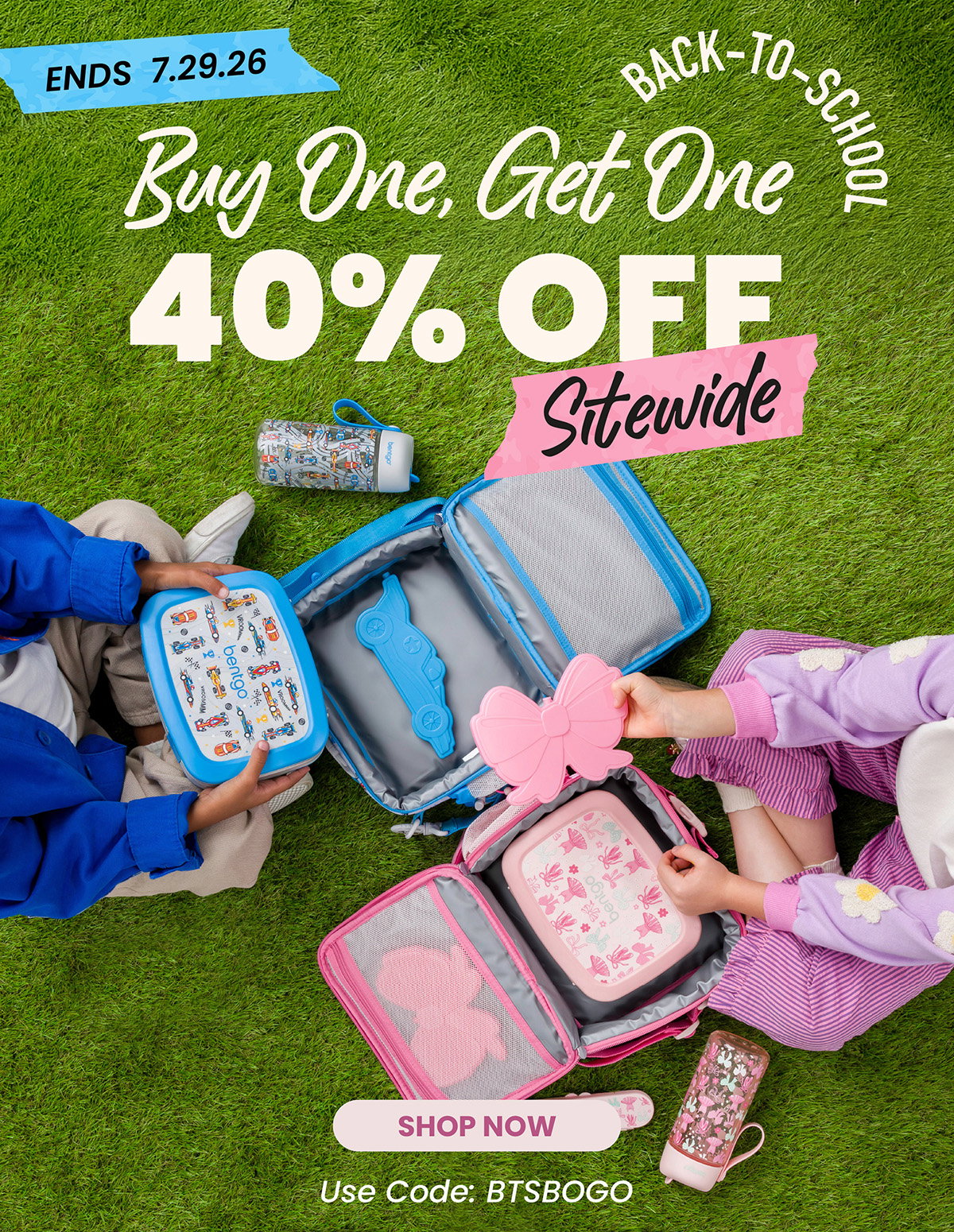 Buy One, Get One 40% Off Sitewide - Back-To-School  | Ends 7.29.26 | Shop Now And Use Code: BTSBOGO