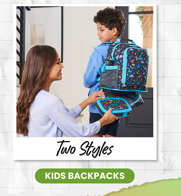 Two Styles - Kids Backpacks 