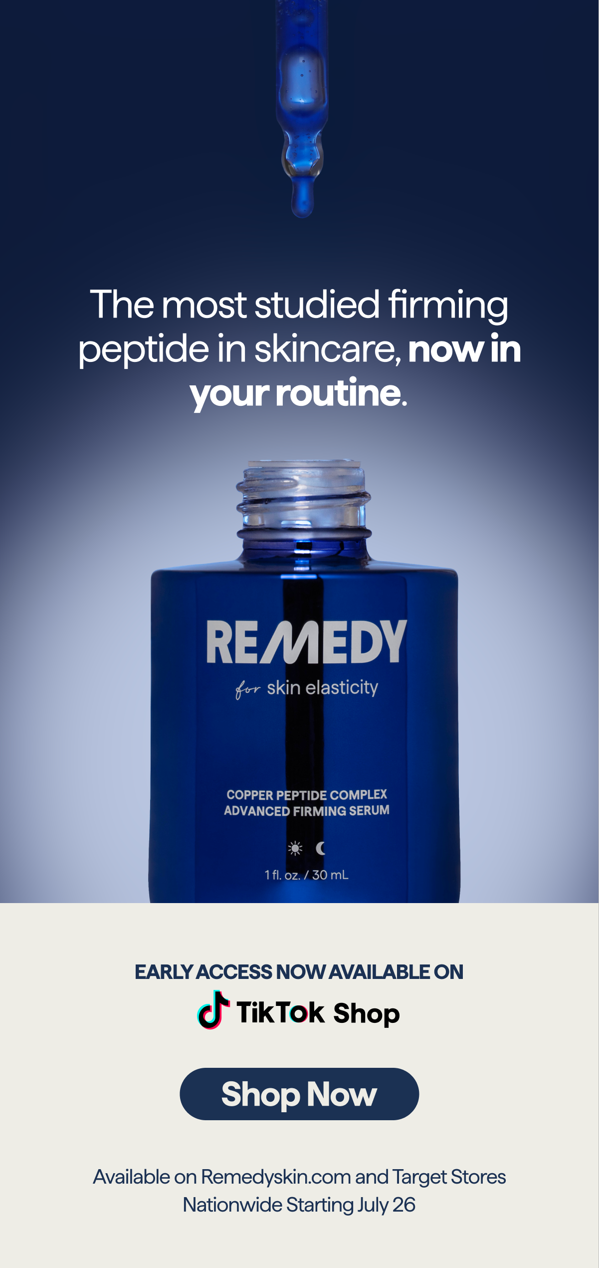 Copper Peptide Serum - Early Access on TikTok