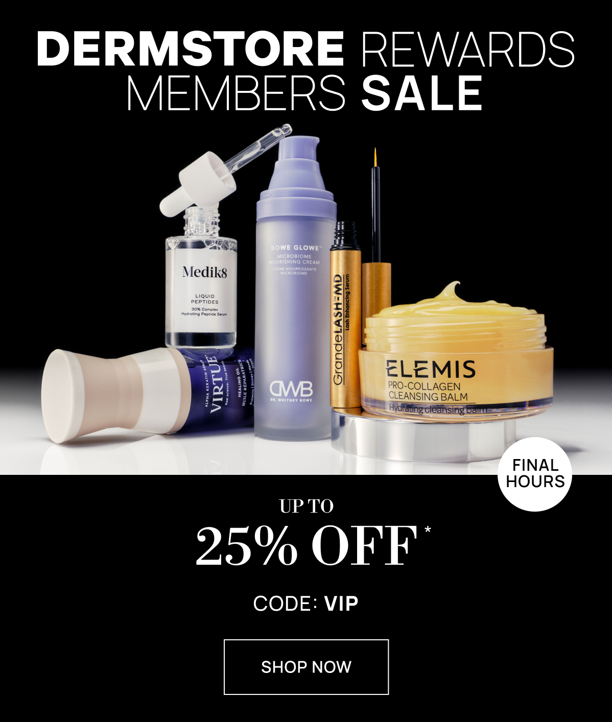 Exclusive Member Only: Up to 25% off
