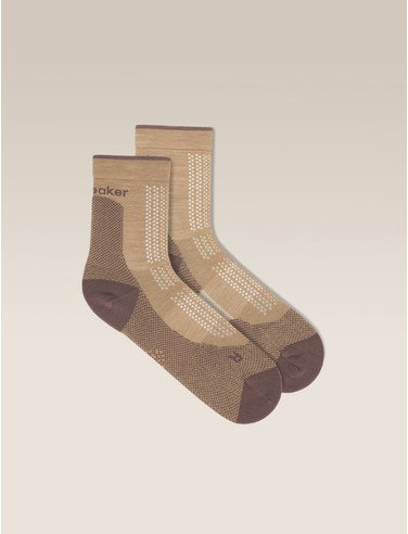 Women's Merino Hike+ Ultralight Quarter Socks - Pink Quartz/Porcini / L