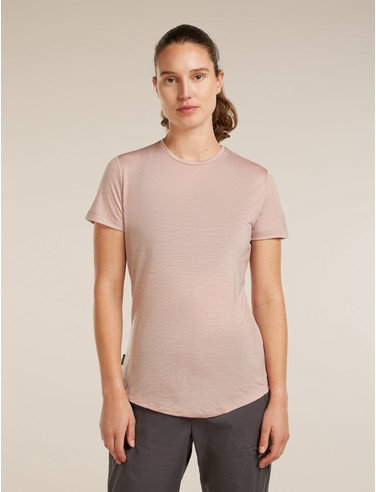 Women's Merino Blend 125 Cool-Lite™ Sphere Short Sleeve Tee - Pink quartz / XXL