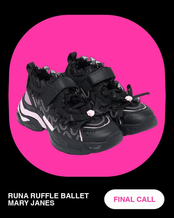 Runa Ruffle Ballet Mary Janes