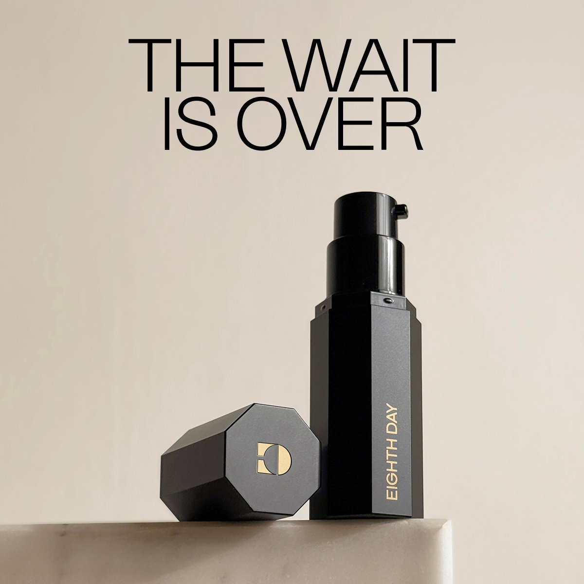 THE WAIT IS OVER