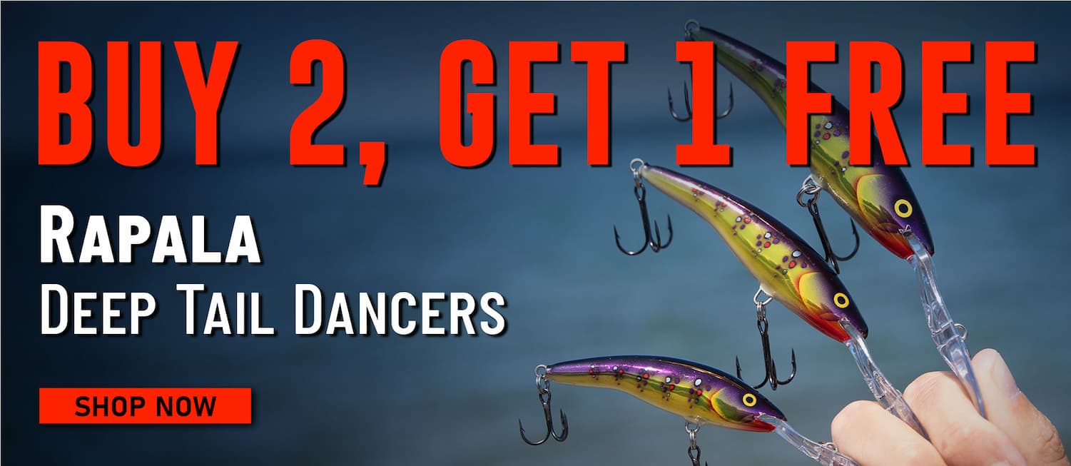 Buy 2, Get 1 Free Rapala Deep Tail Dancers Sour Grape Shop Now