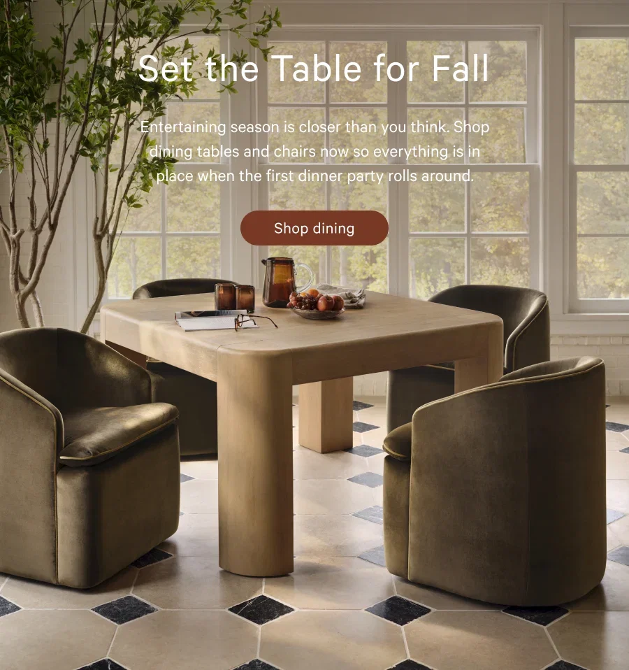Set the table for fall