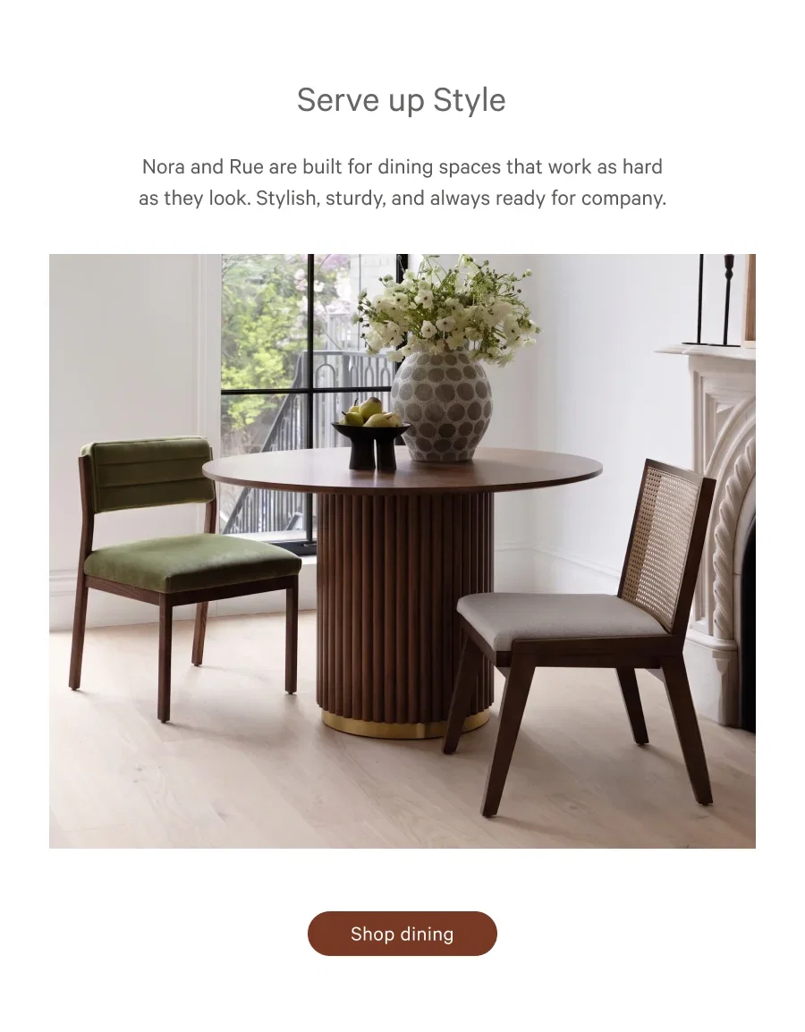Serve up style