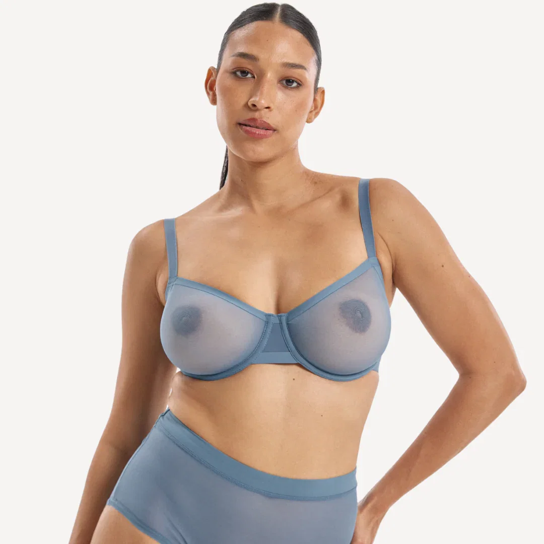 Image of Mesh Balconette Bra - Archive