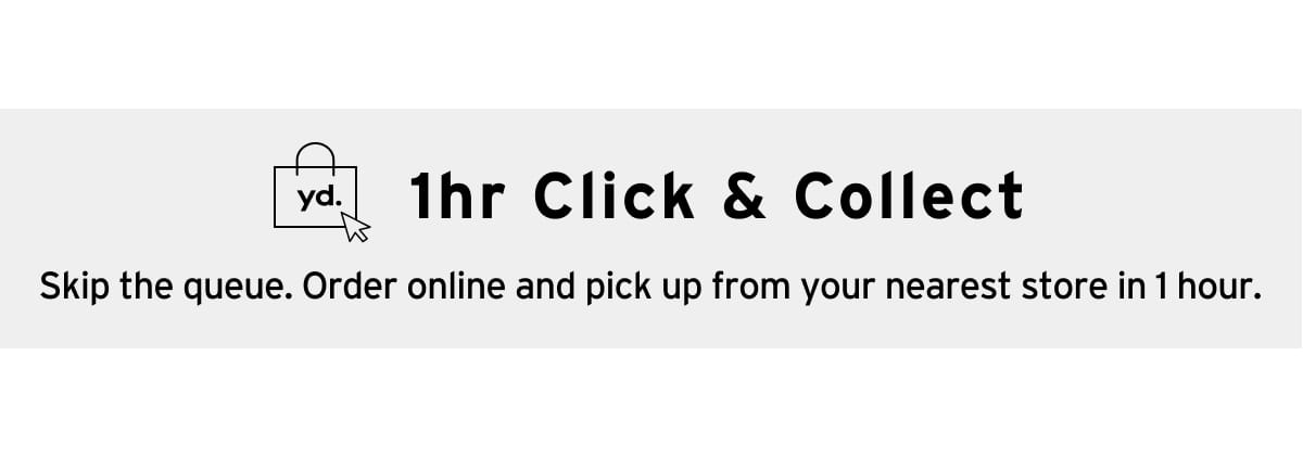 Shop online and get it instore