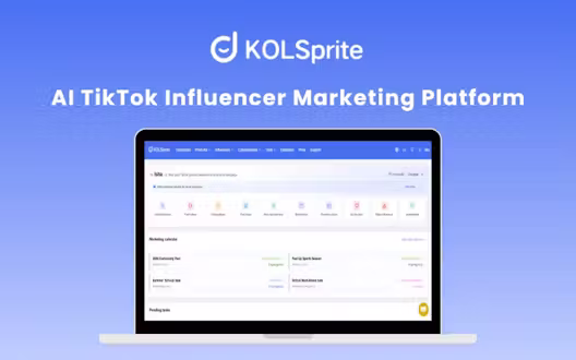 KOLSprite – Grow Your TikTok Business with AI Influencer Discovery