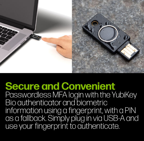 Secure and Convenient - Passwordless MFA login with PIN as fallback