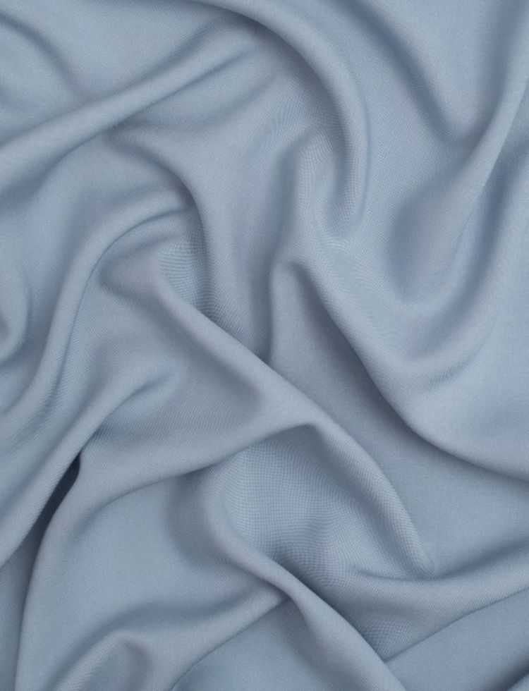 Minerva Core Range Bamboo Poplin Fabric Dusty Blue