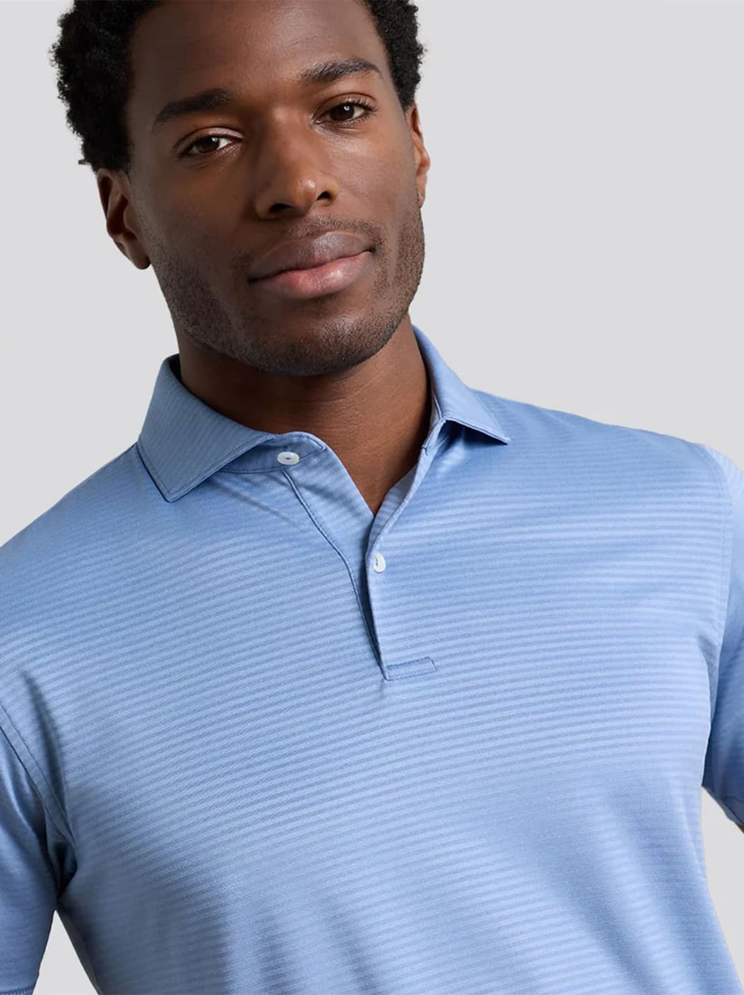 PETER MILLAR  Empire Performance Jersey Polo Blue