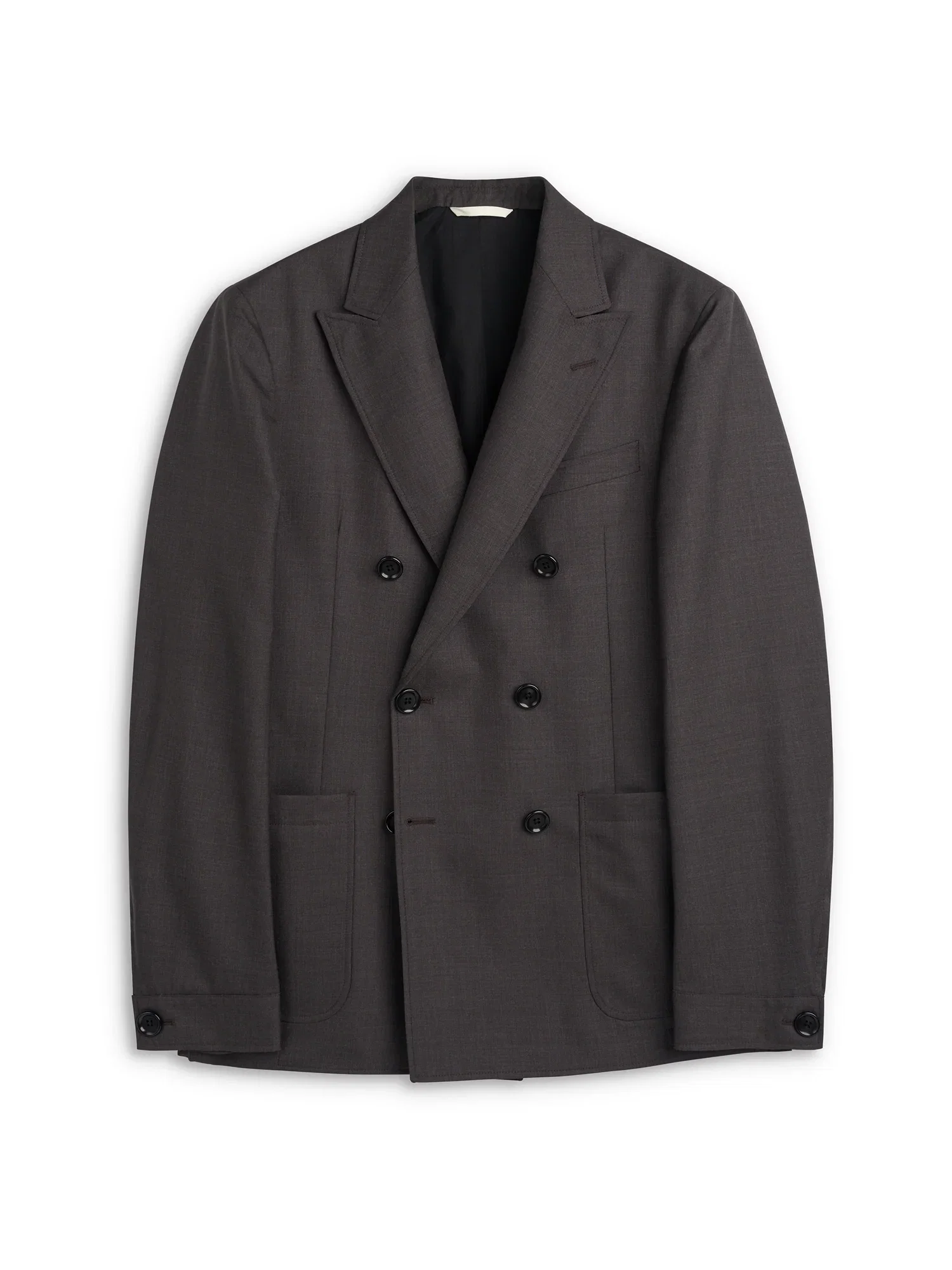 Image of Double Breasted Jacket Miro Brown