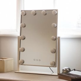Brigitte Hollywood Vanity Mirror with LED Lights