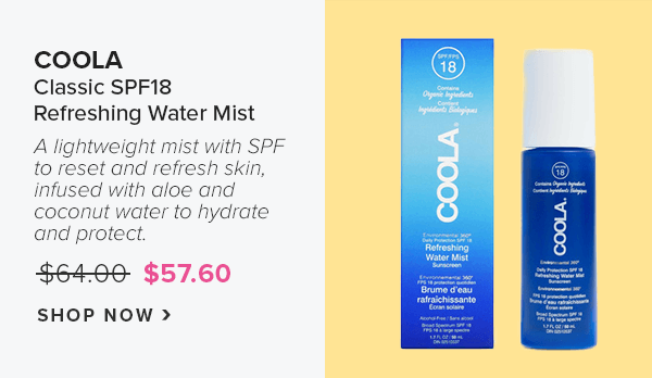 COOLA Classic SPF18 Refreshing Water Mist