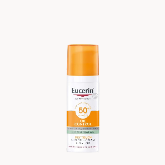 Eucerin  Sun Face Oil Control  Gel Cream Dry Touch SPF50+