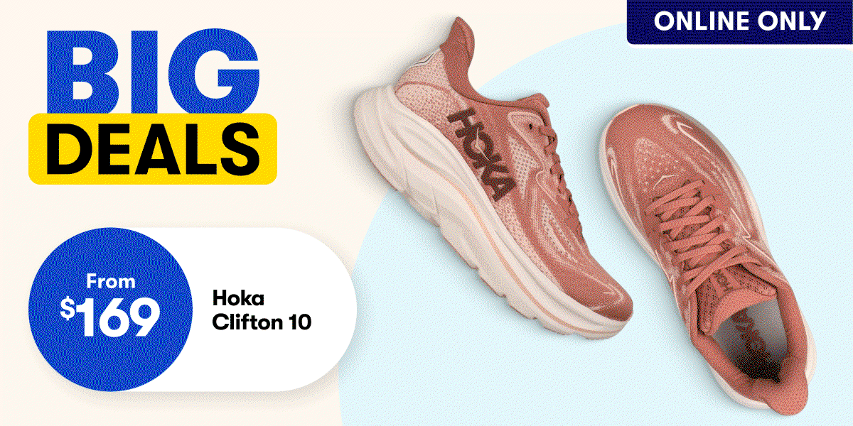 From $169 Hoka Clifton 10 | From $169