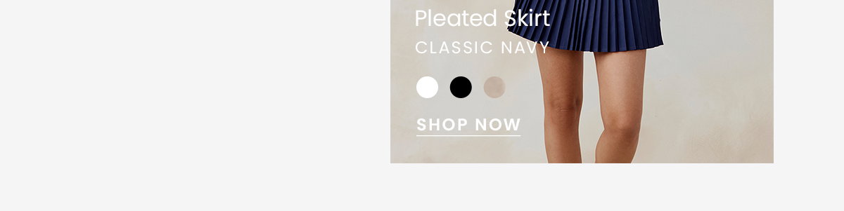 Pleated Skirt