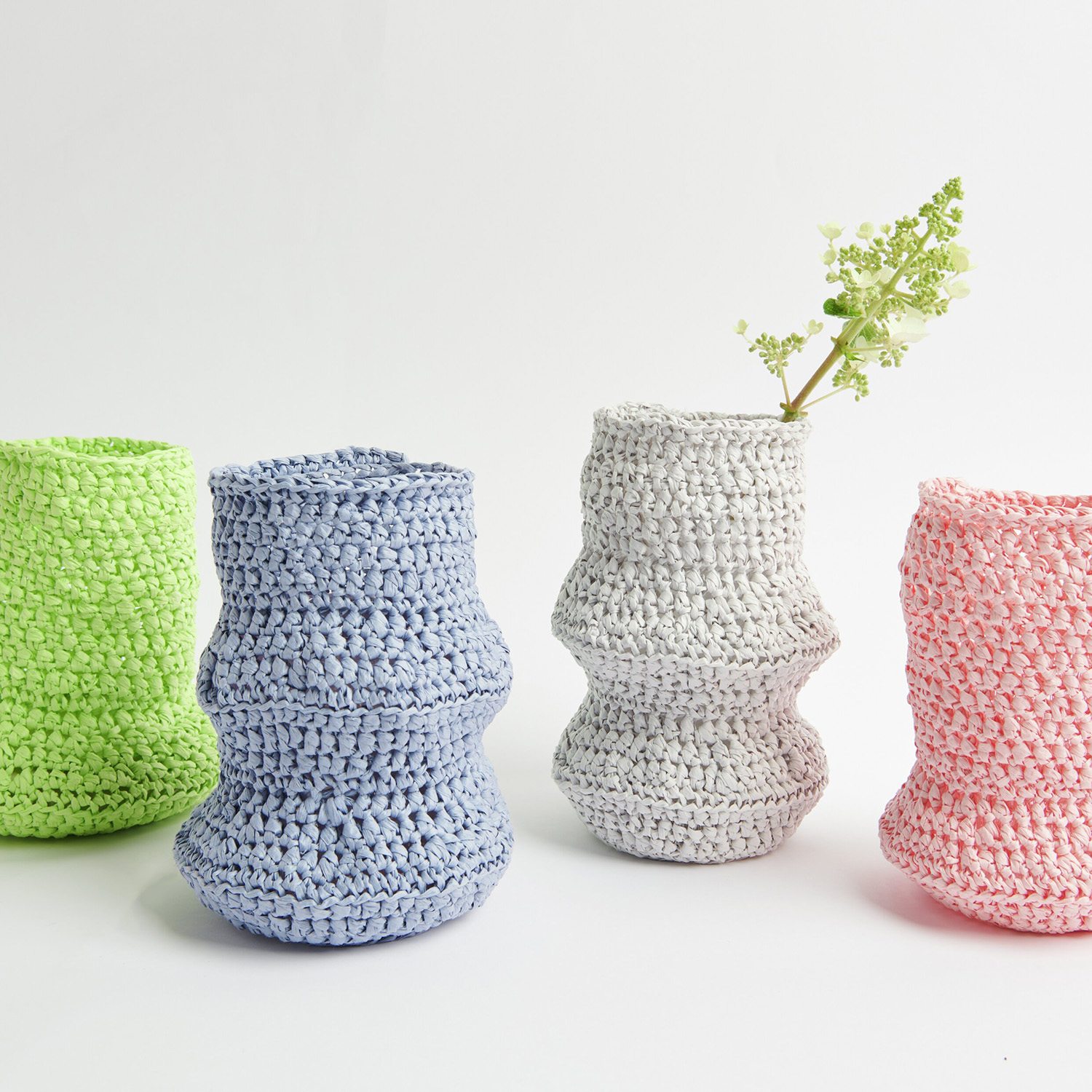 Häkelset Vase