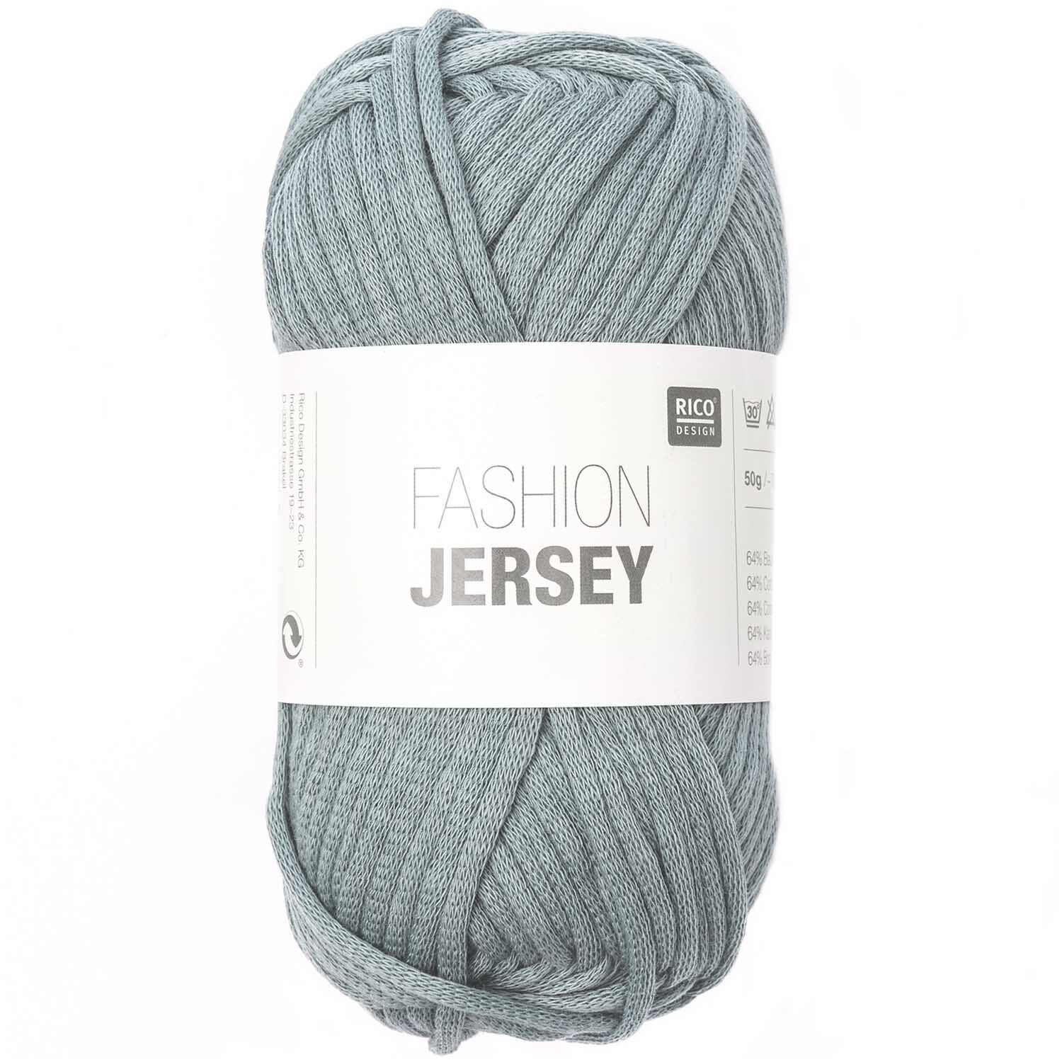 Fashion Jersey Blau-Grau