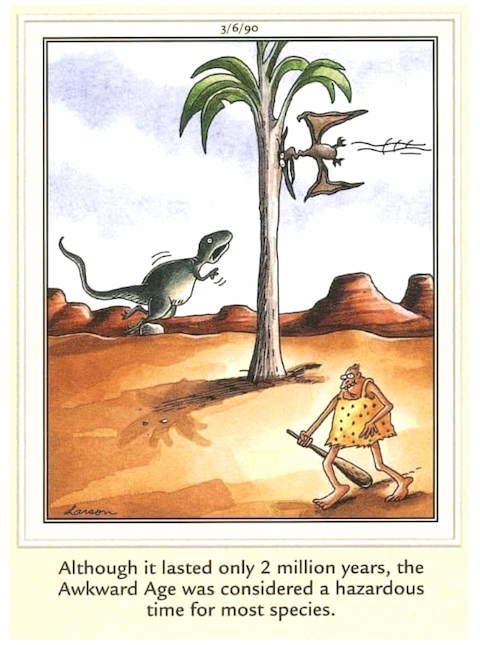 Awkward Far Side Cartoon